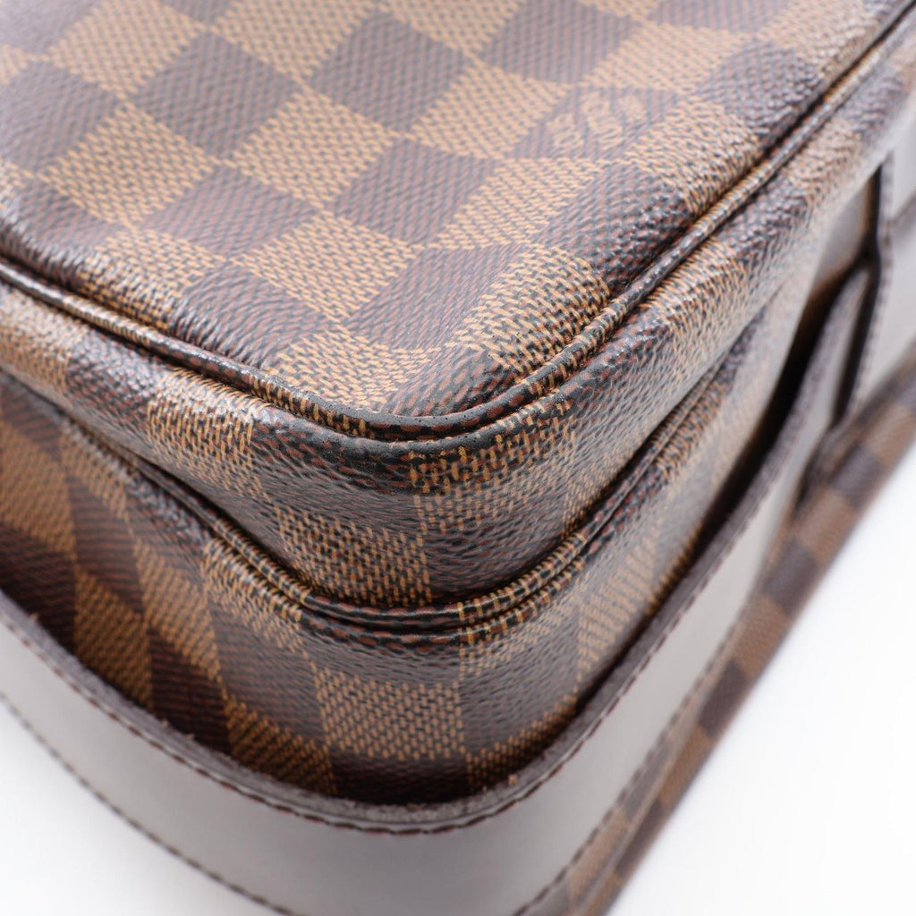 Louis Vuitton Shoulder Bag Naviglio Canvas Leather — view 6