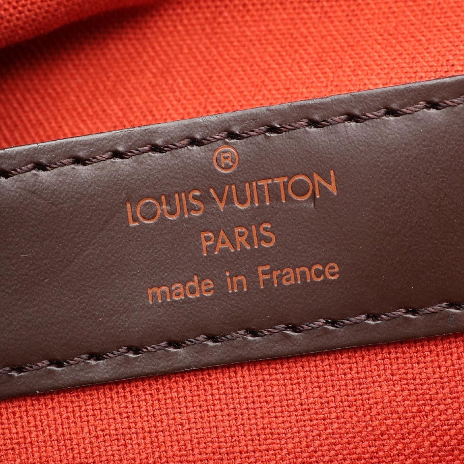 Louis Vuitton Shoulder Bag Naviglio Canvas Leather — view 4