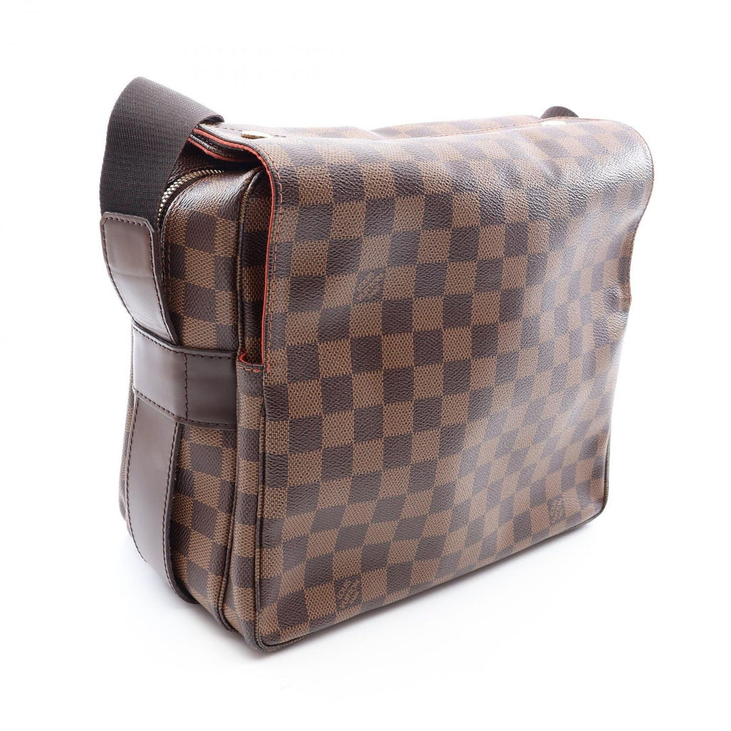 Louis Vuitton Shoulder Bag Naviglio Canvas Leather — view 2