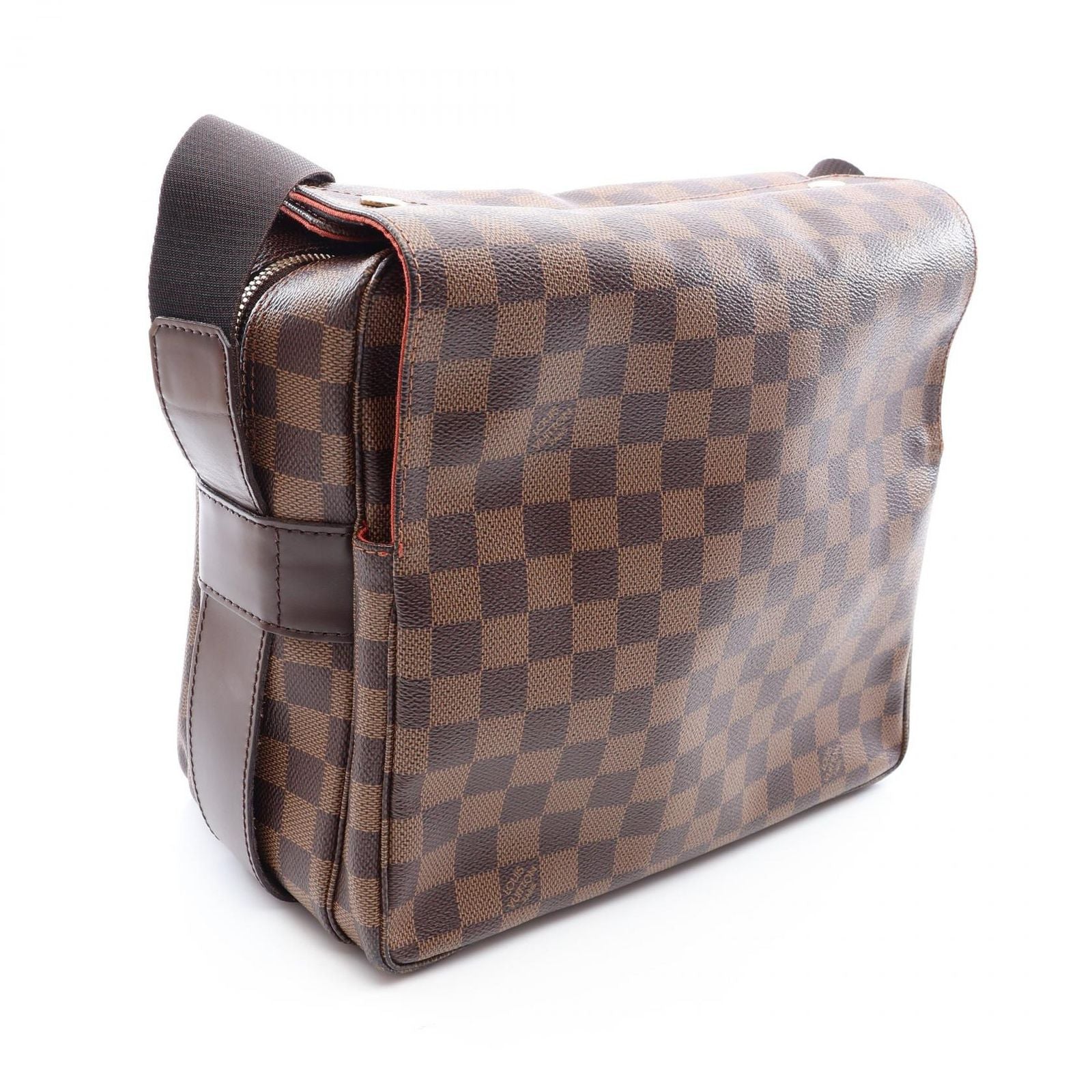 Louis Vuitton Shoulder Bag Naviglio Canvas Leather — view 2