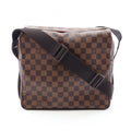 Louis Vuitton Shoulder Bag Naviglio Canvas Leather