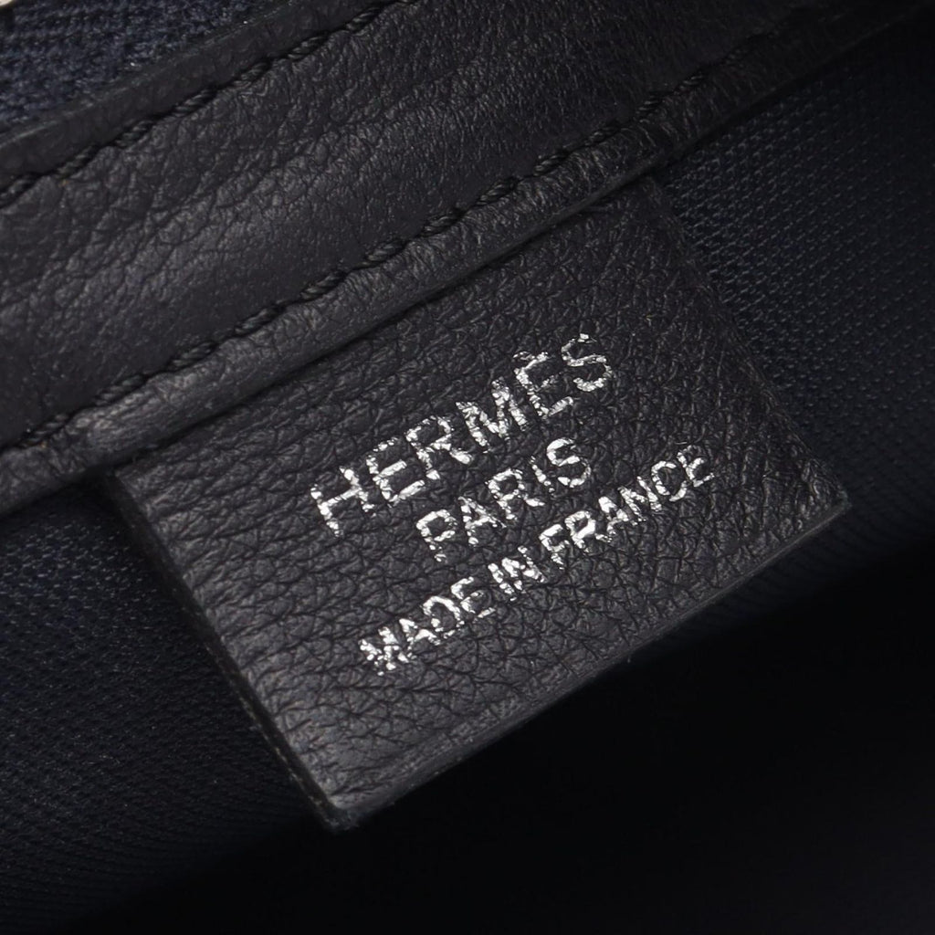 Hermes Waist Bag City Slide Cross GM Blue New Leather — view 4