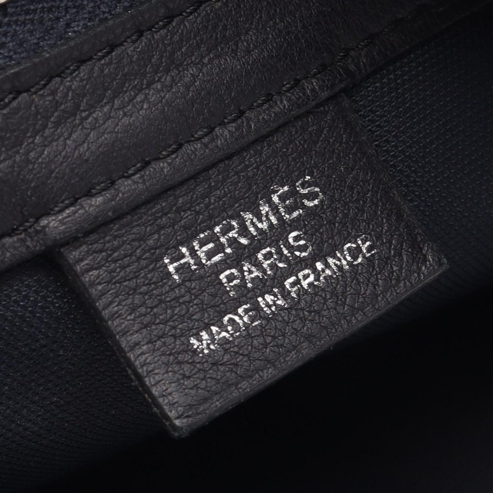 Hermes Waist Bag City Slide Cross GM Blue New Leather — view 4