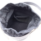 Dior Vibe Micro Bucket Bag 2-Way Navy White Leather Small — view 3