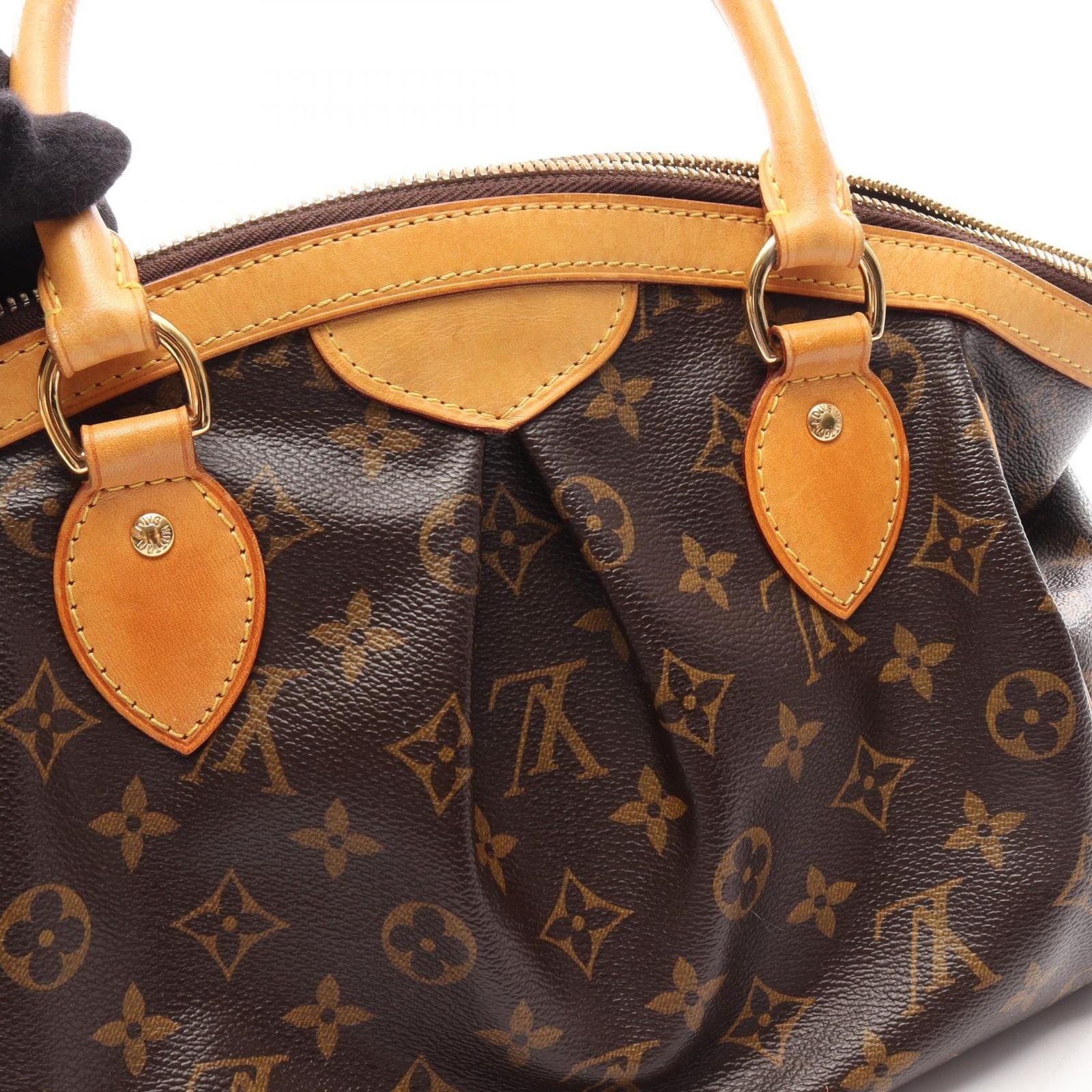 Louis Vuitton Handbag Tivoli PM Canvas Leather — view 6