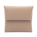 Hermes Coin Case Bastia Etoupe Leather