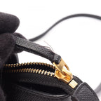 Celine Belt Bag Nano 2-Way Black Leather — view 8