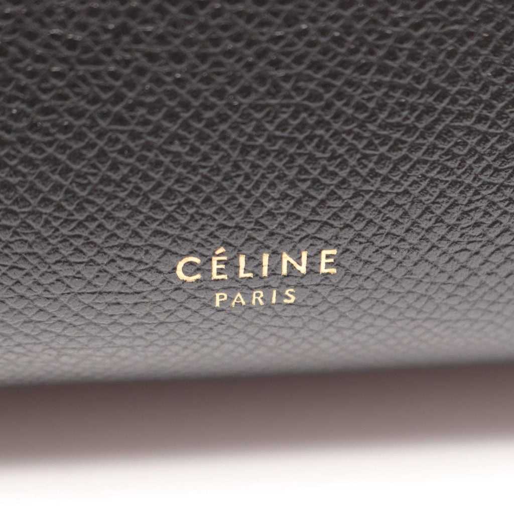 Celine Belt Bag Nano 2-Way Black Leather — view 4