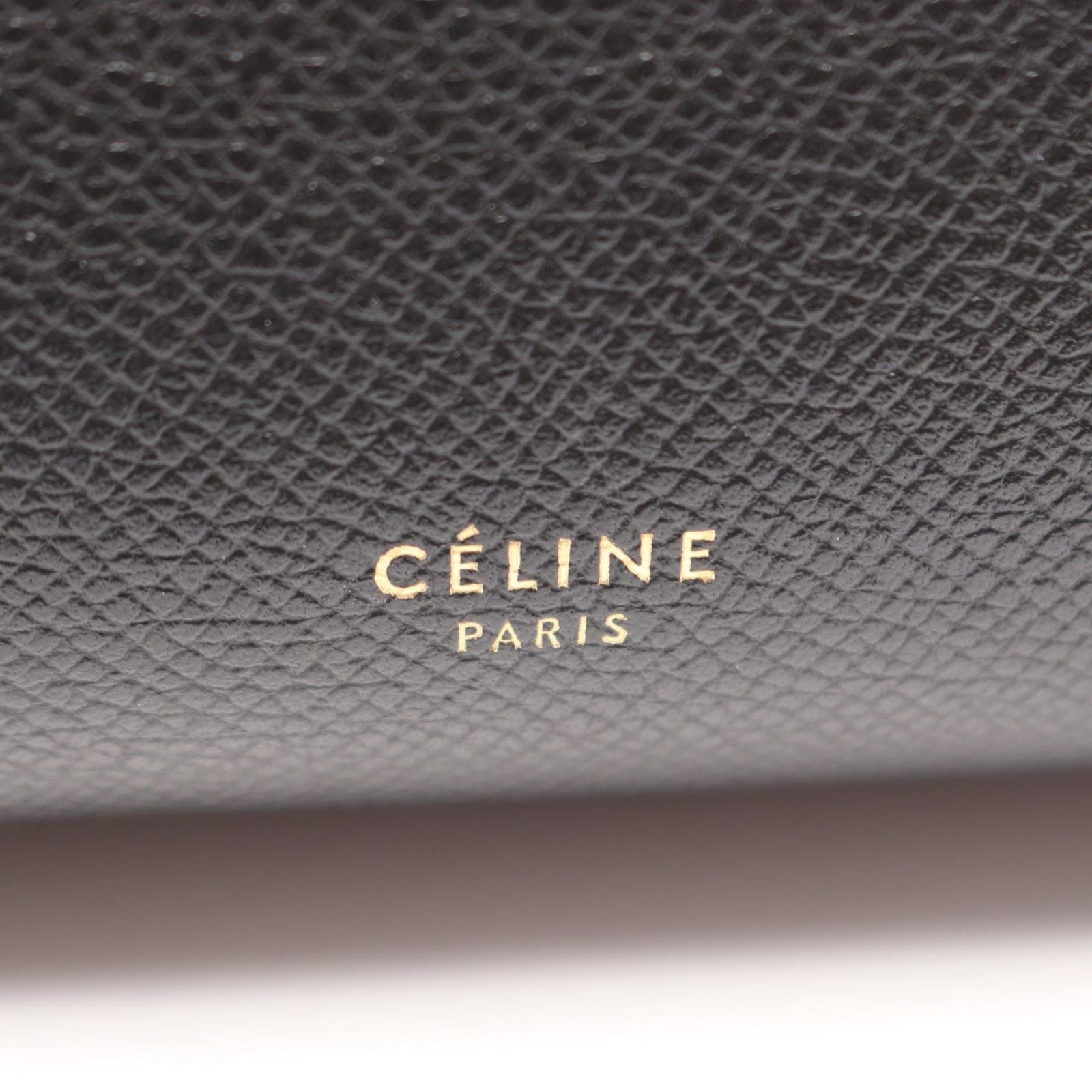 Celine Belt Bag Nano 2-Way Black Leather — view 4