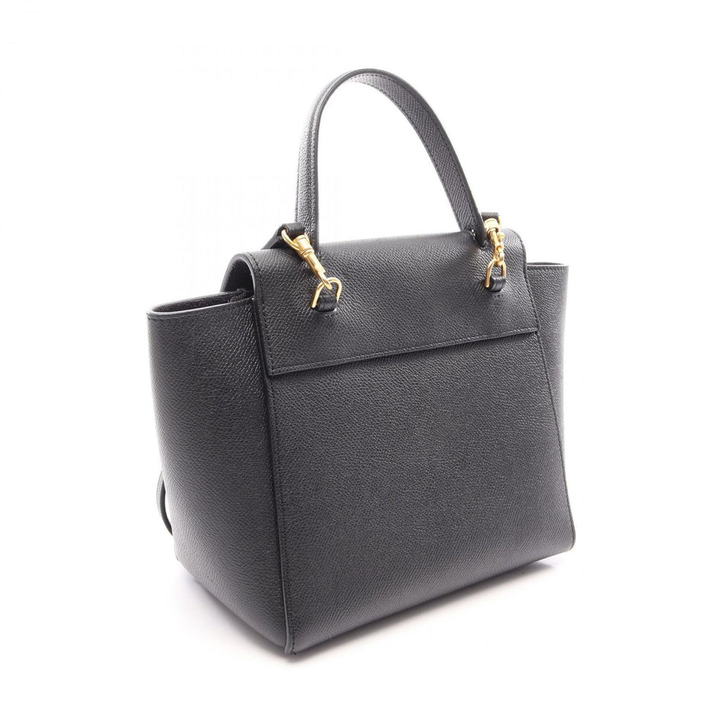 Celine Belt Bag Nano 2-Way Black Leather — view 2