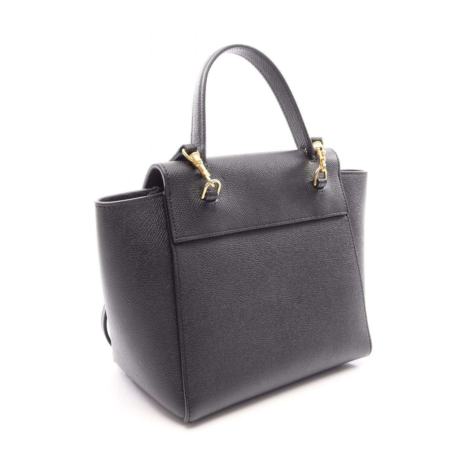 Celine Belt Bag Nano 2-Way Black Leather — view 2
