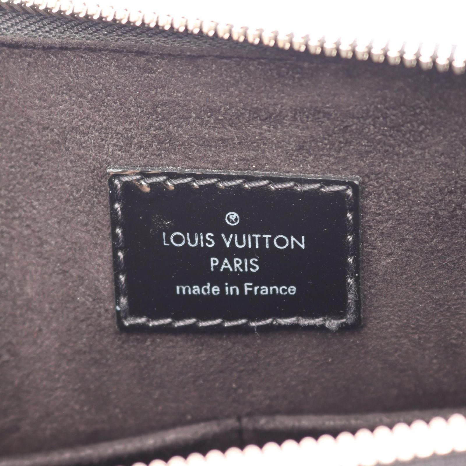 Louis Vuitton Handbag Alma PM Noir Leather — view 4