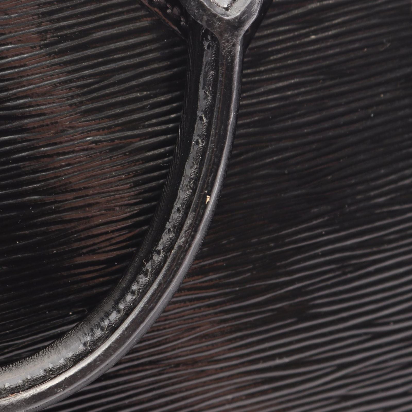Louis Vuitton Handbag Alma PM Noir Leather — view 6