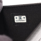 Chanel Bifold Wallet CC Logo Black Caviar Leather — view 5