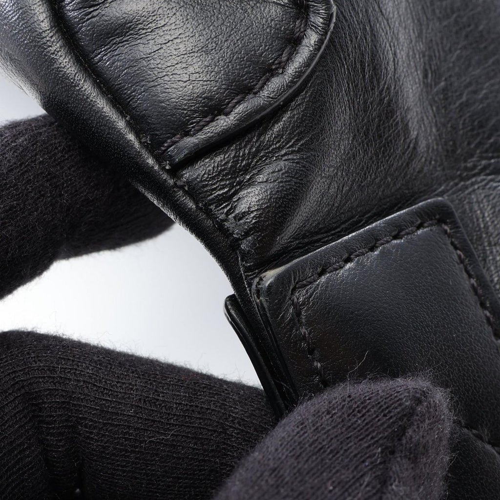 Louis Vuitton Waist Bag Discovery PM Noir Leather — view 7