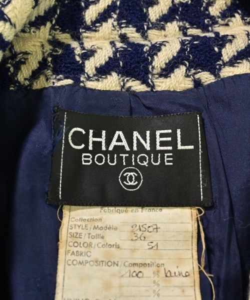 Chanel Coat Navy — view 3