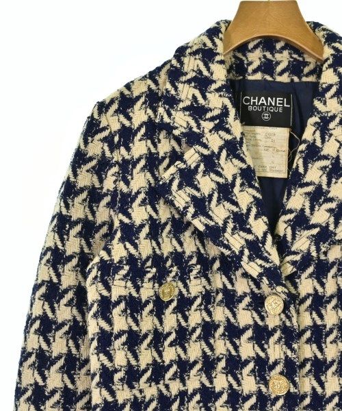 Chanel Coat Navy — view 4