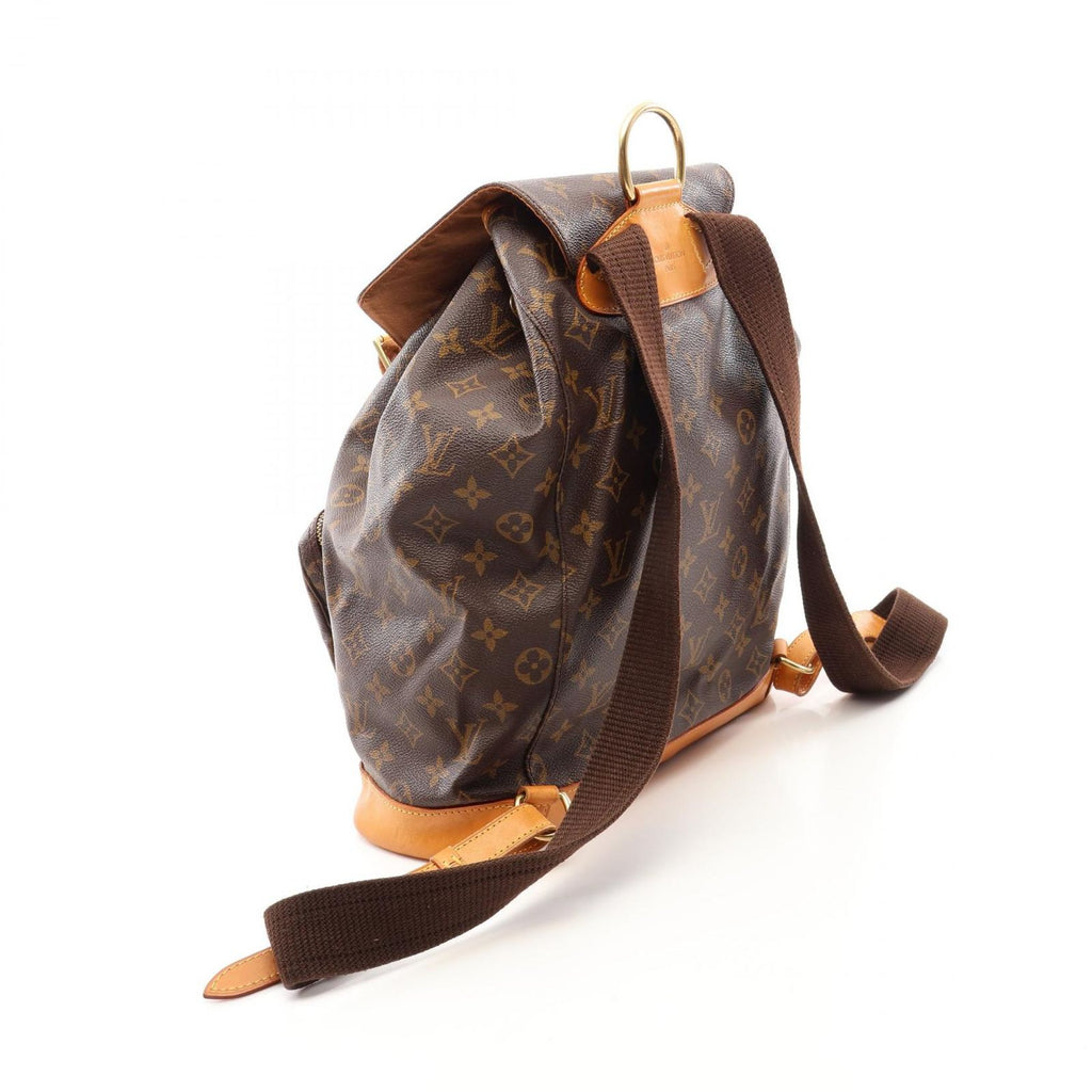 Louis Vuitton Backpack Montsouris GM Monogram Canvas Leather — view 2