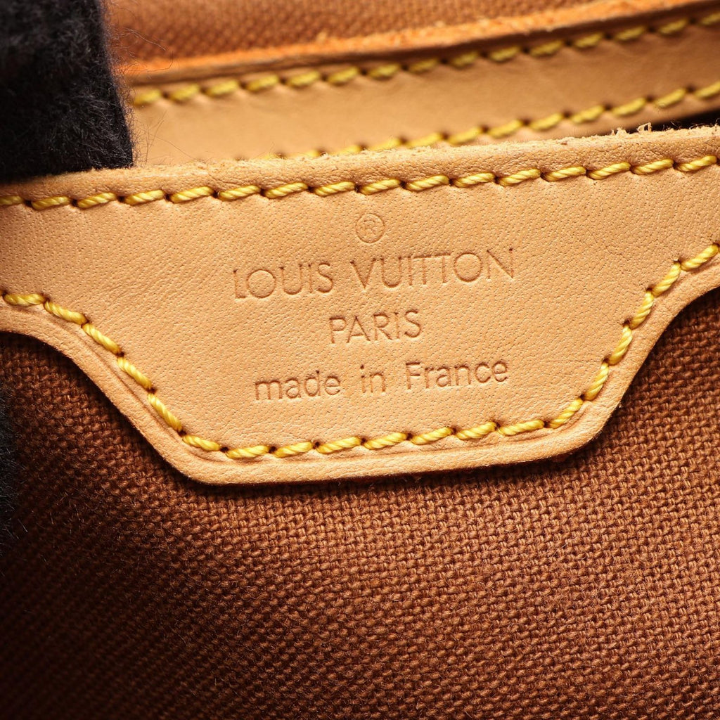 Louis Vuitton Backpack Montsouris GM Monogram Canvas Leather — view 4