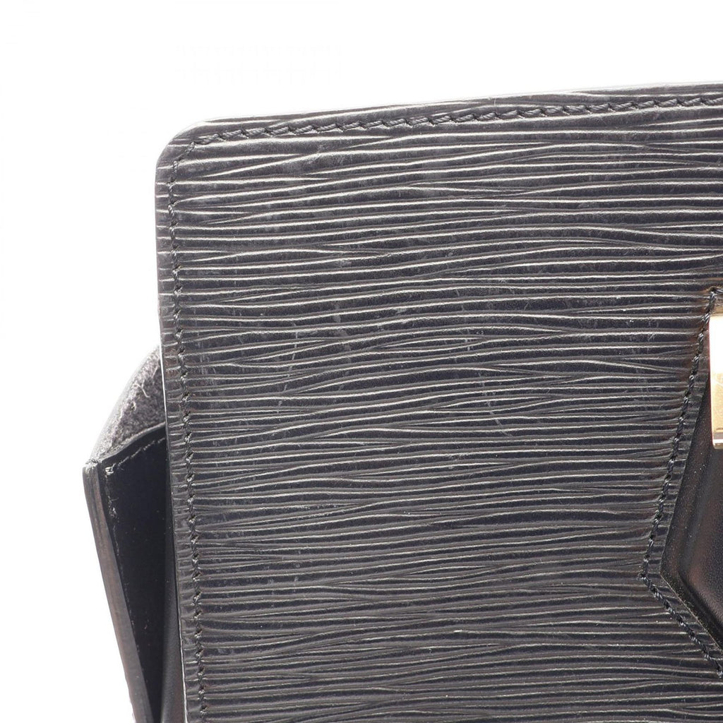 Louis Vuitton Shoulder Bag Duplex Epi Noir Leather — view 7
