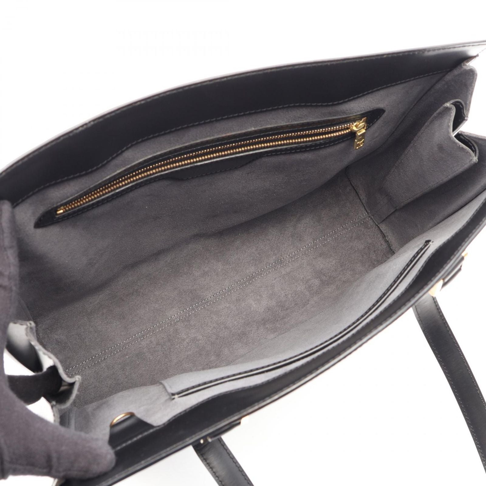Louis Vuitton Shoulder Bag Duplex Epi Noir Leather — view 3