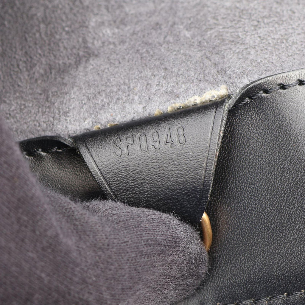 Louis Vuitton Shoulder Bag Duplex Epi Noir Leather — view 5