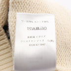 Dior Knit Logo Puff Sleeve Short Wool Cashmere Sweater — view 4