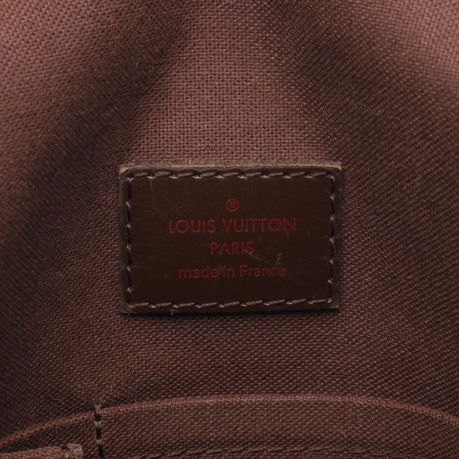 Louis Vuitton Shoulder Bag Brooklyn PM Damier Ebene Canvas Leather — view 4