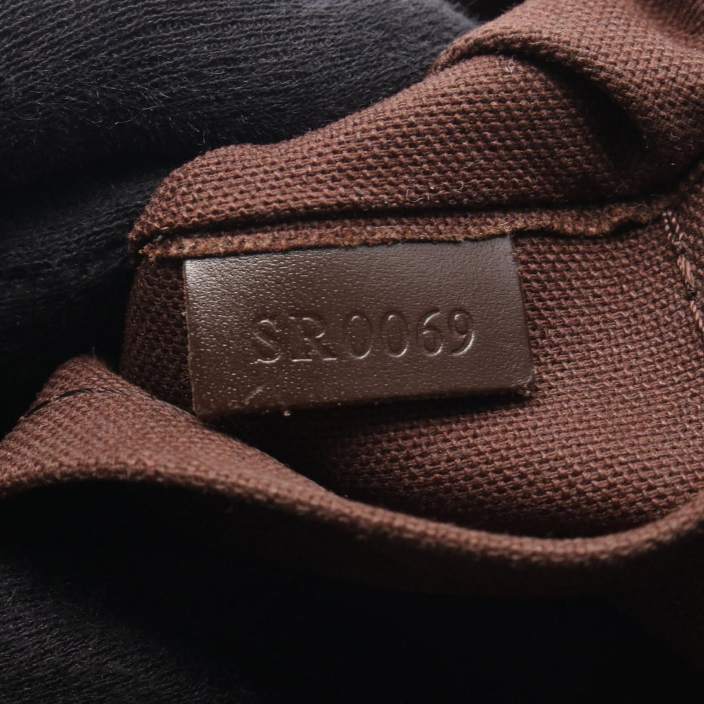 Louis Vuitton Shoulder Bag Brooklyn PM Damier Ebene Canvas Leather — view 5