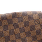 Louis Vuitton Shoulder Bag Brooklyn PM Damier Ebene Canvas Leather — view 8