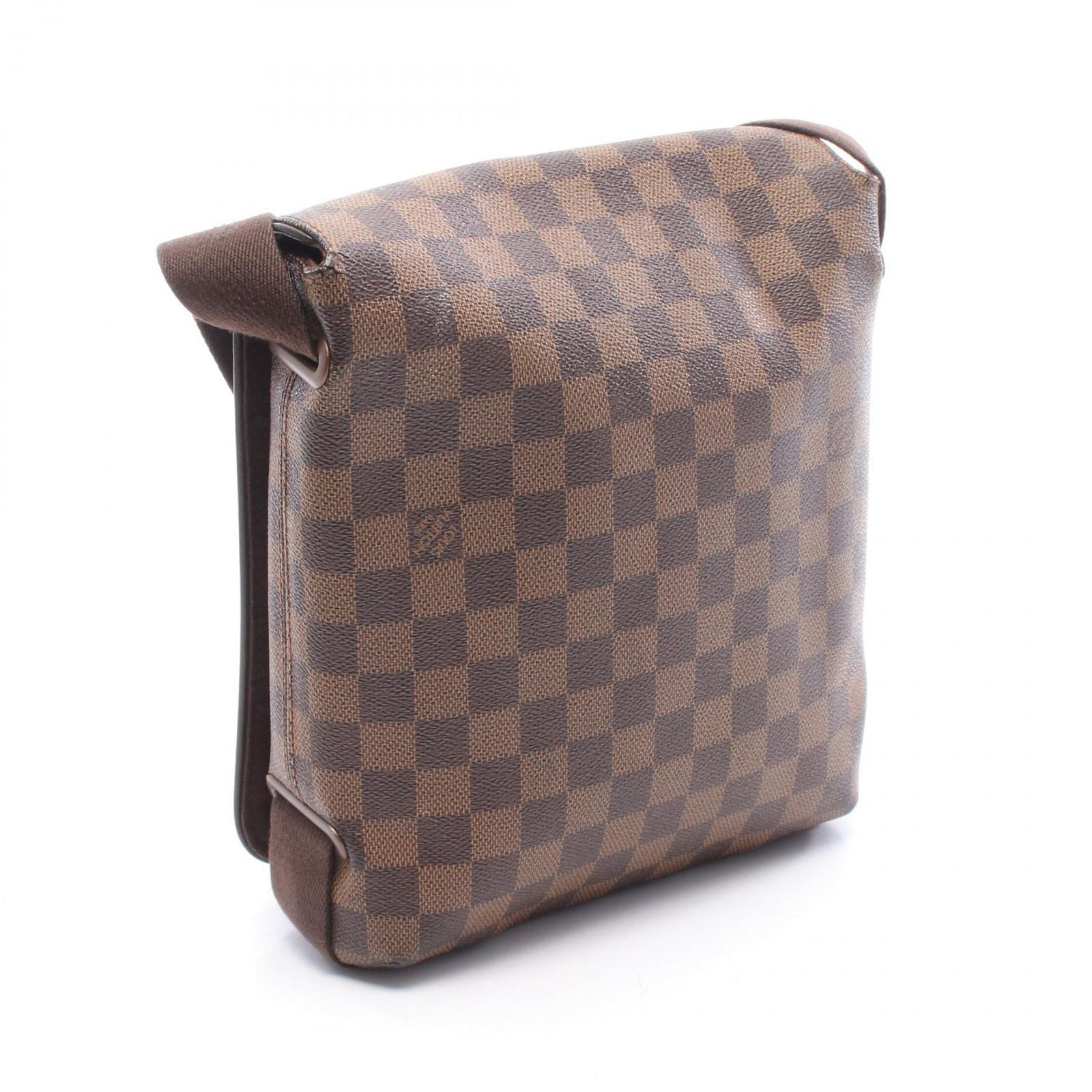 Louis Vuitton Shoulder Bag Brooklyn PM Damier Ebene Canvas Leather — view 2