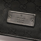Gucci Shoulder Bag GG Canvas Black — view 6