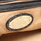 Fendi Handbag Selleria Doctor's Bag Black Leather — view 4