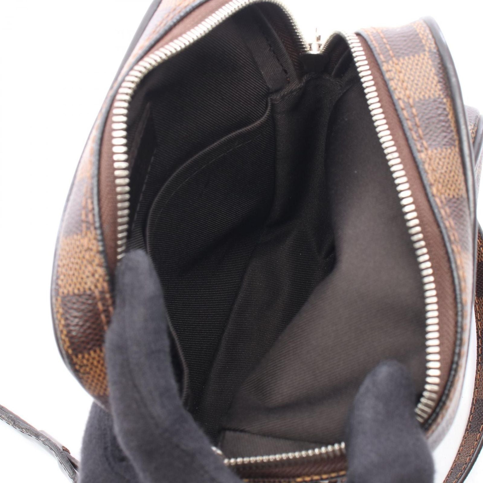 Louis Vuitton Shoulder Bag Amazon Damier Savanna Chapman Brazza Canvas Leather — view 3