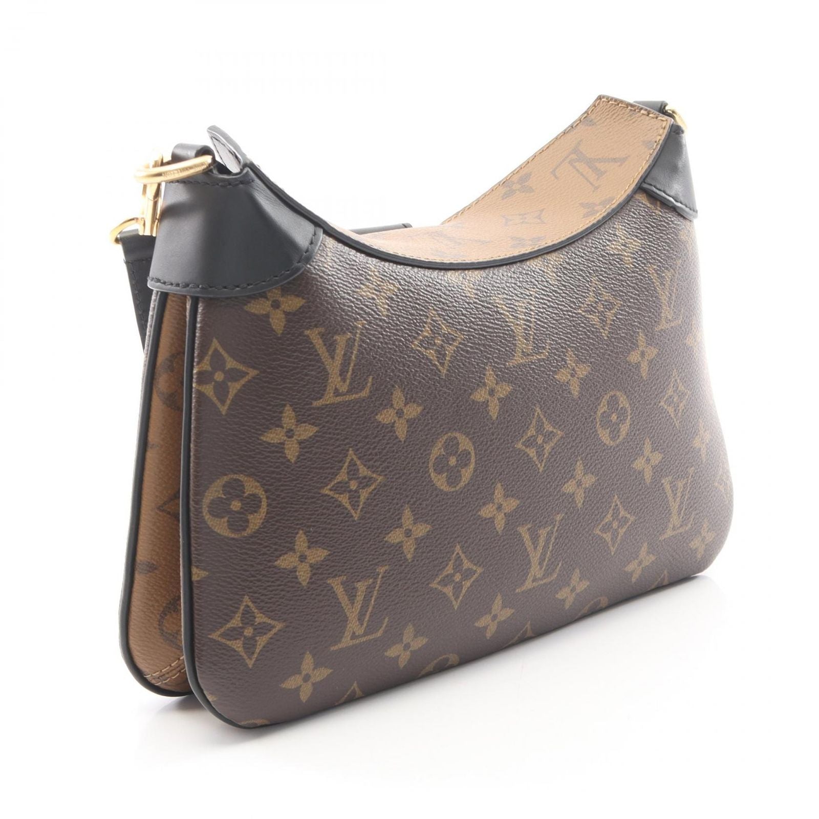 Louis Vuitton Shoulder Bag LV Twini 2-Way Noir Canvas Leather — view 2