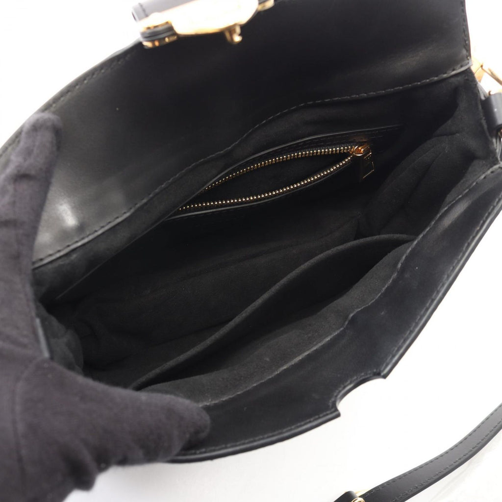Louis Vuitton Shoulder Bag LV Twini 2-Way Noir Canvas Leather — view 3