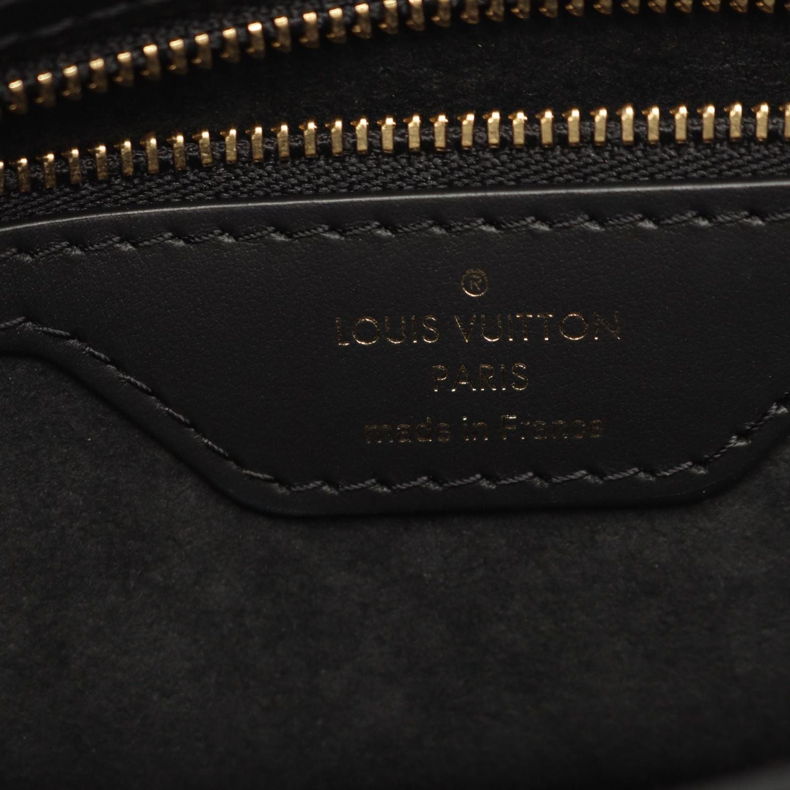 Louis Vuitton Shoulder Bag LV Twini 2-Way Noir Canvas Leather — view 4
