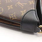 Louis Vuitton Shoulder Bag LV Twini 2-Way Noir Canvas Leather — view 7