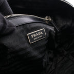 Prada Shoulder Bag Black Nylon Leather — view 4
