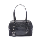 Prada Shoulder Bag Black Nylon Leather