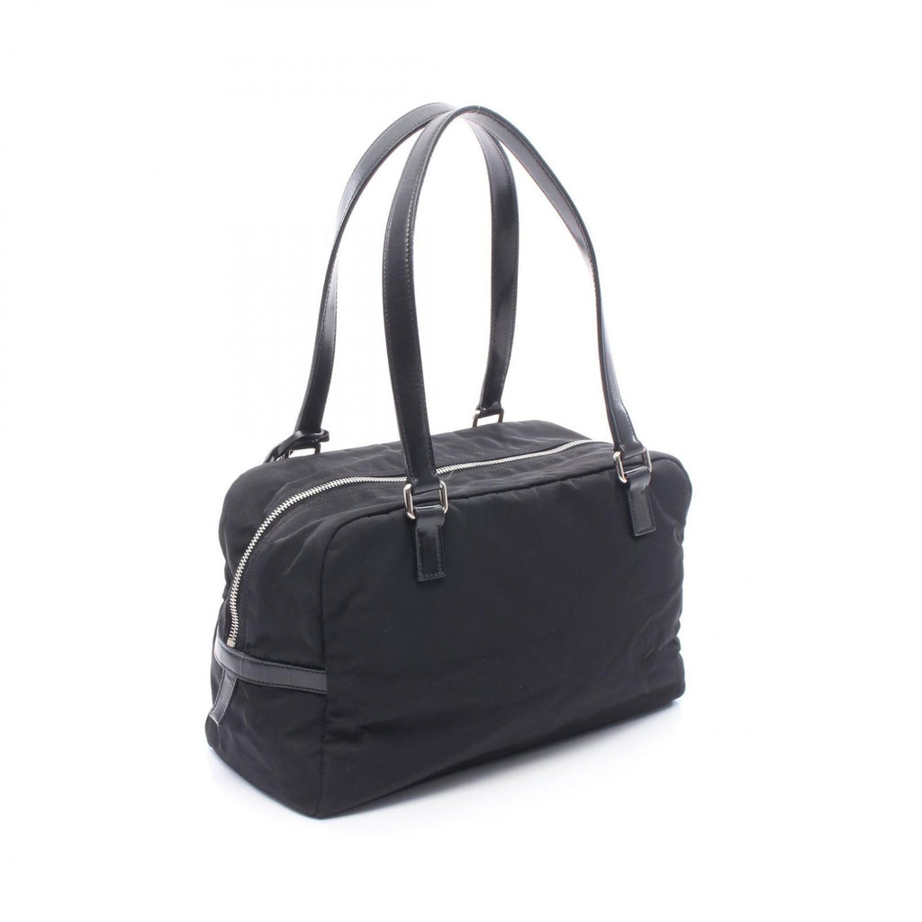 Prada Shoulder Bag Black Nylon Leather — view 2