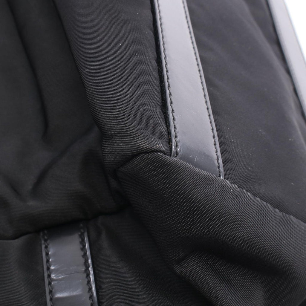 Prada Shoulder Bag Black Nylon Leather — view 6
