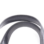 Prada Tote Triangle Logo Black Nylon Leather Shoulder — view 7
