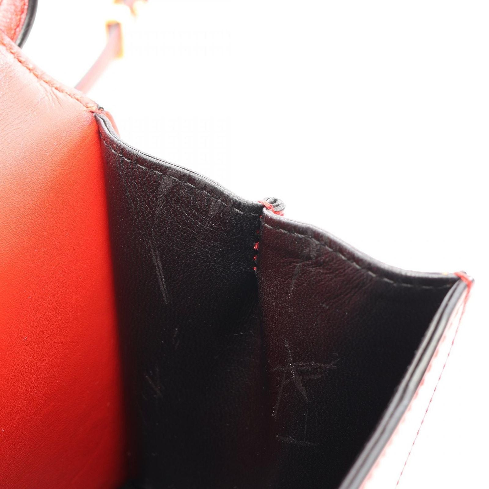 Loewe Shoulder Bag Barcelona Bag Red Leather — view 5