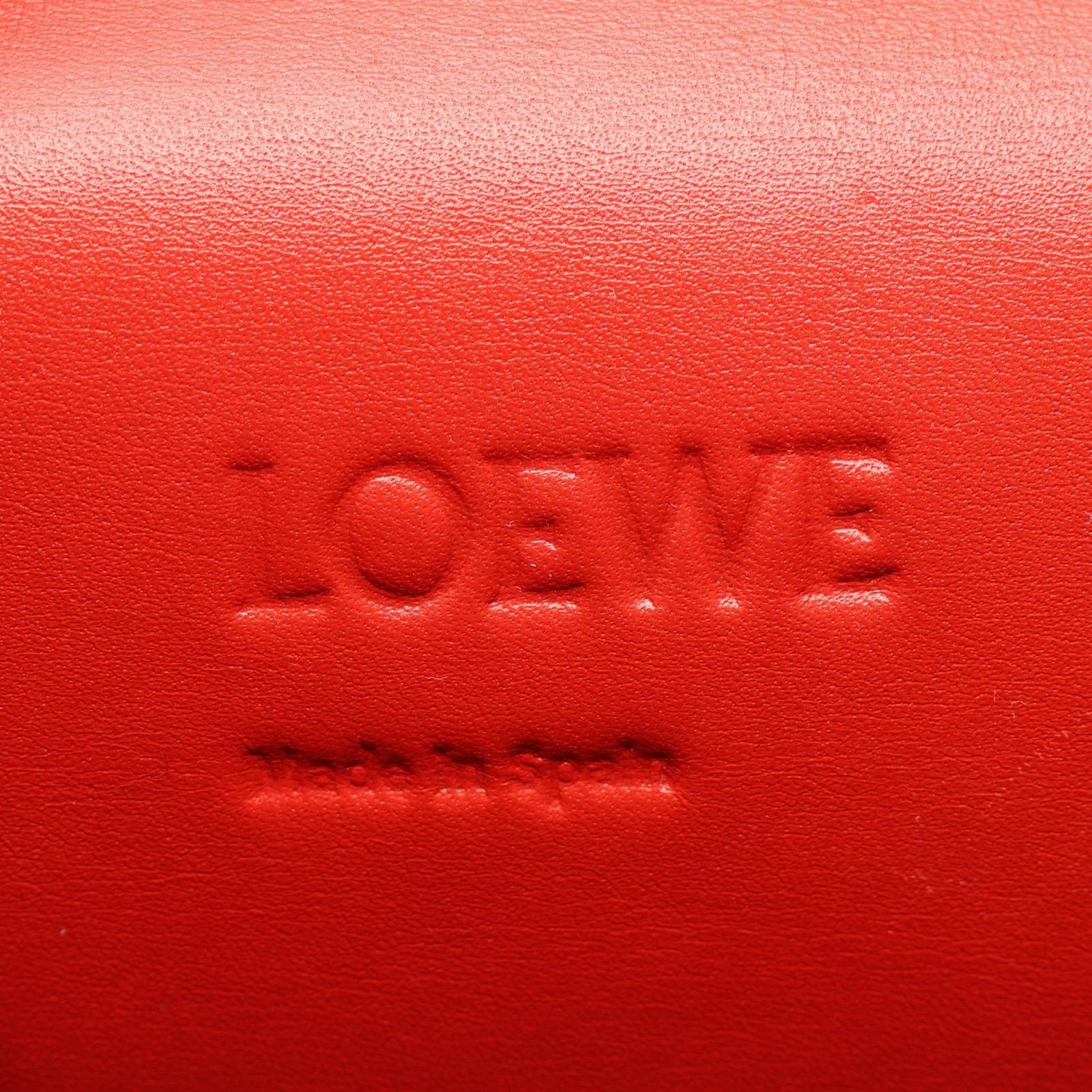 Loewe Shoulder Bag Barcelona Bag Red Leather — view 4
