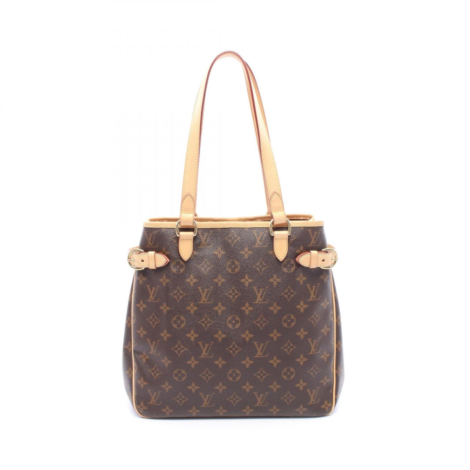 Louis Vuitton Tote Batignolles Vertical Canvas Leather