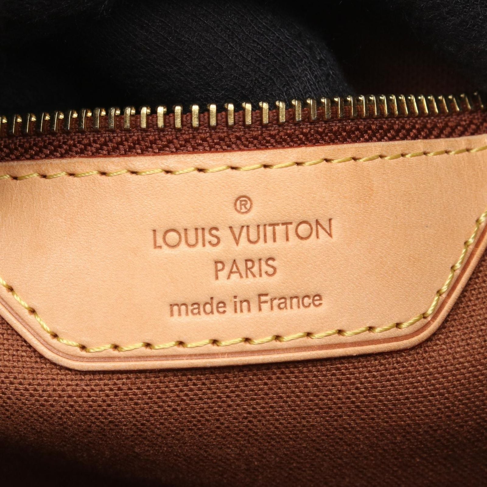 Louis Vuitton Tote Batignolles Vertical Canvas Leather — view 4