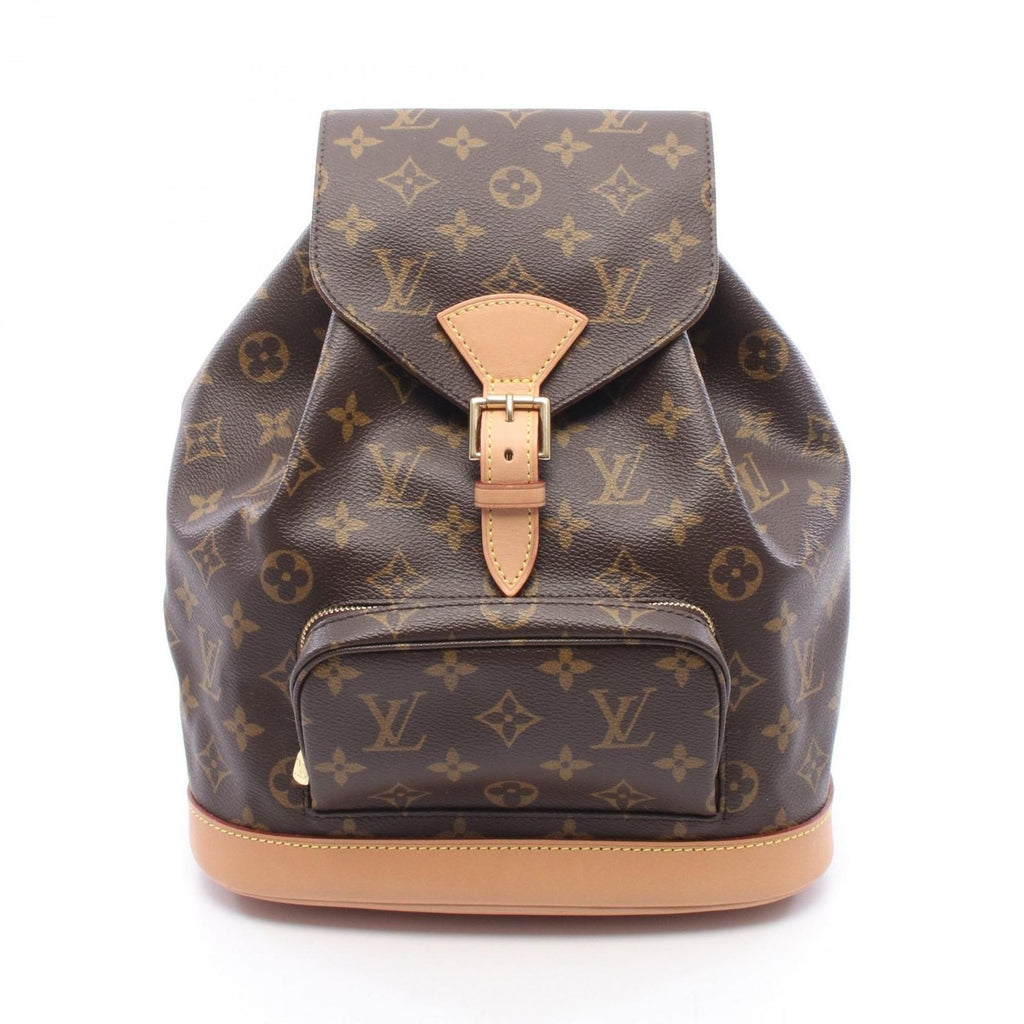 Louis Vuitton Backpack Montsouris MM Canvas Leather