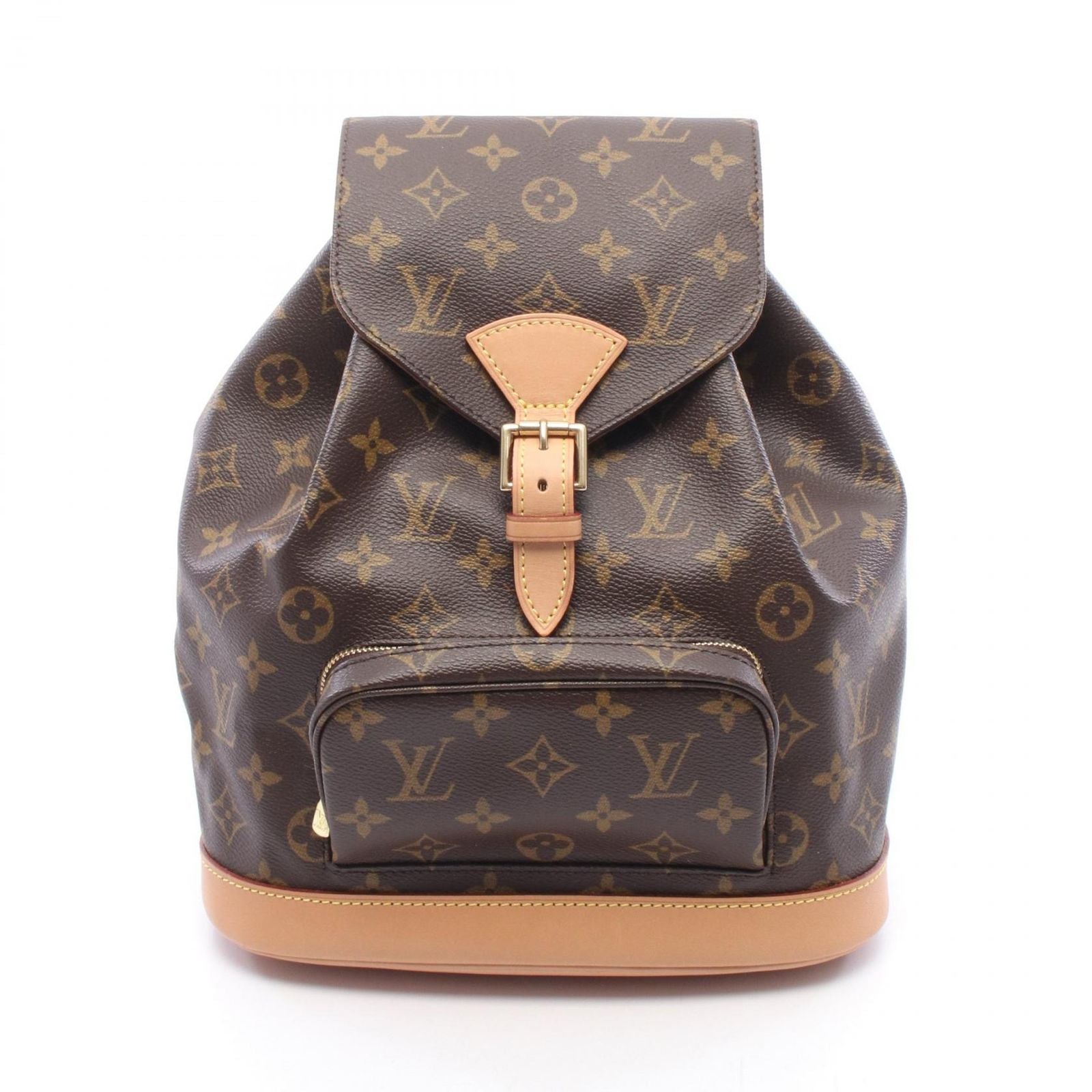 Louis Vuitton Backpack Montsouris MM Canvas Leather