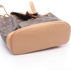 Louis Vuitton Backpack Montsouris MM Canvas Leather — view 6